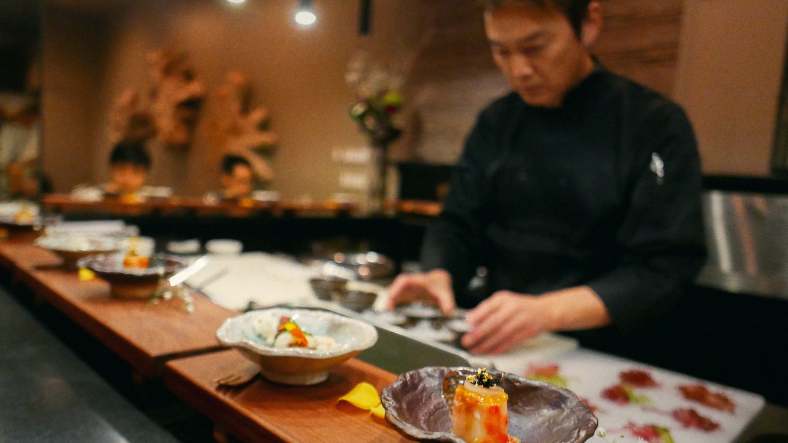 Omakase counter